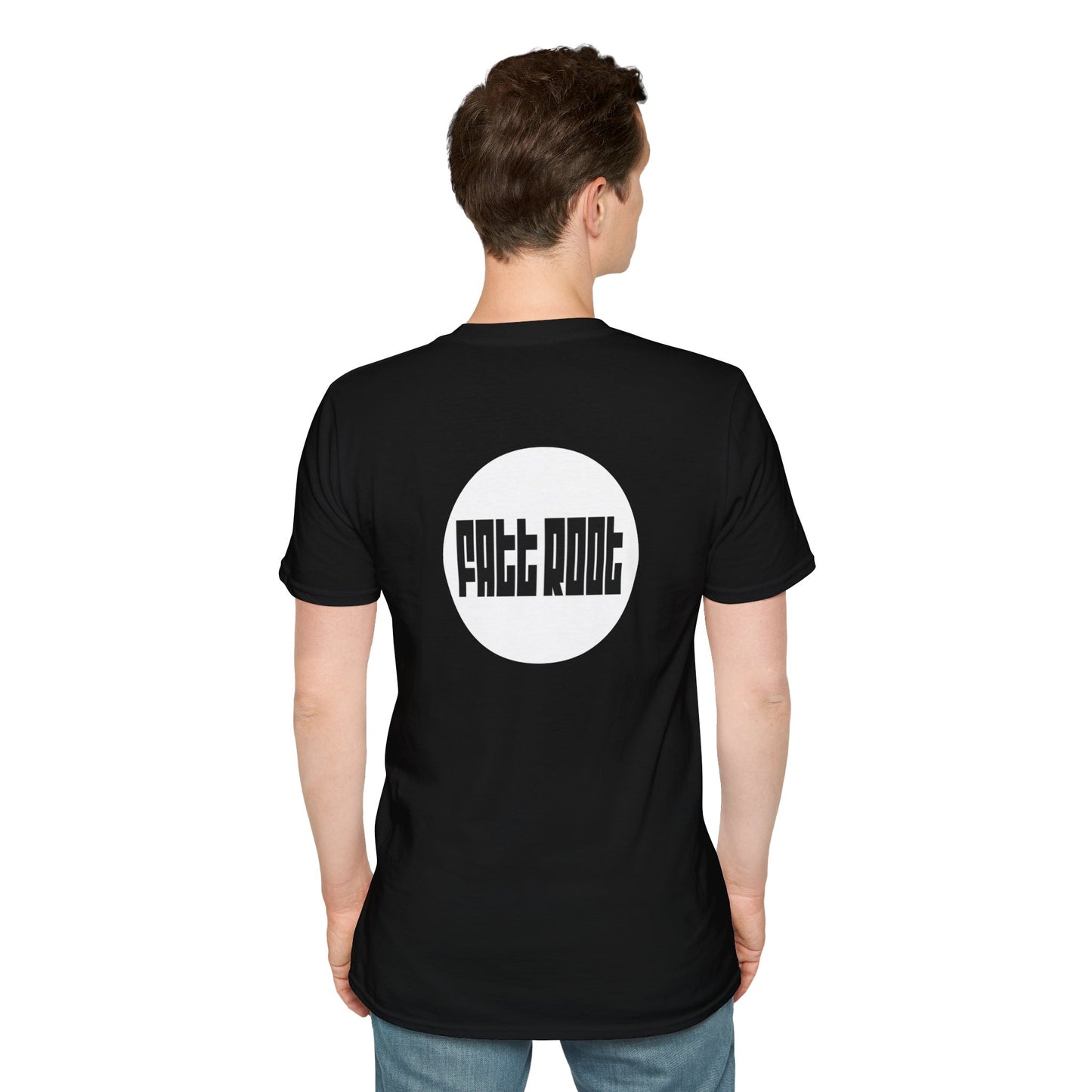 Fatt Root Unisex Softstyle T-Shirt | Casual Cotton Tee for Social Gatherings & Events
