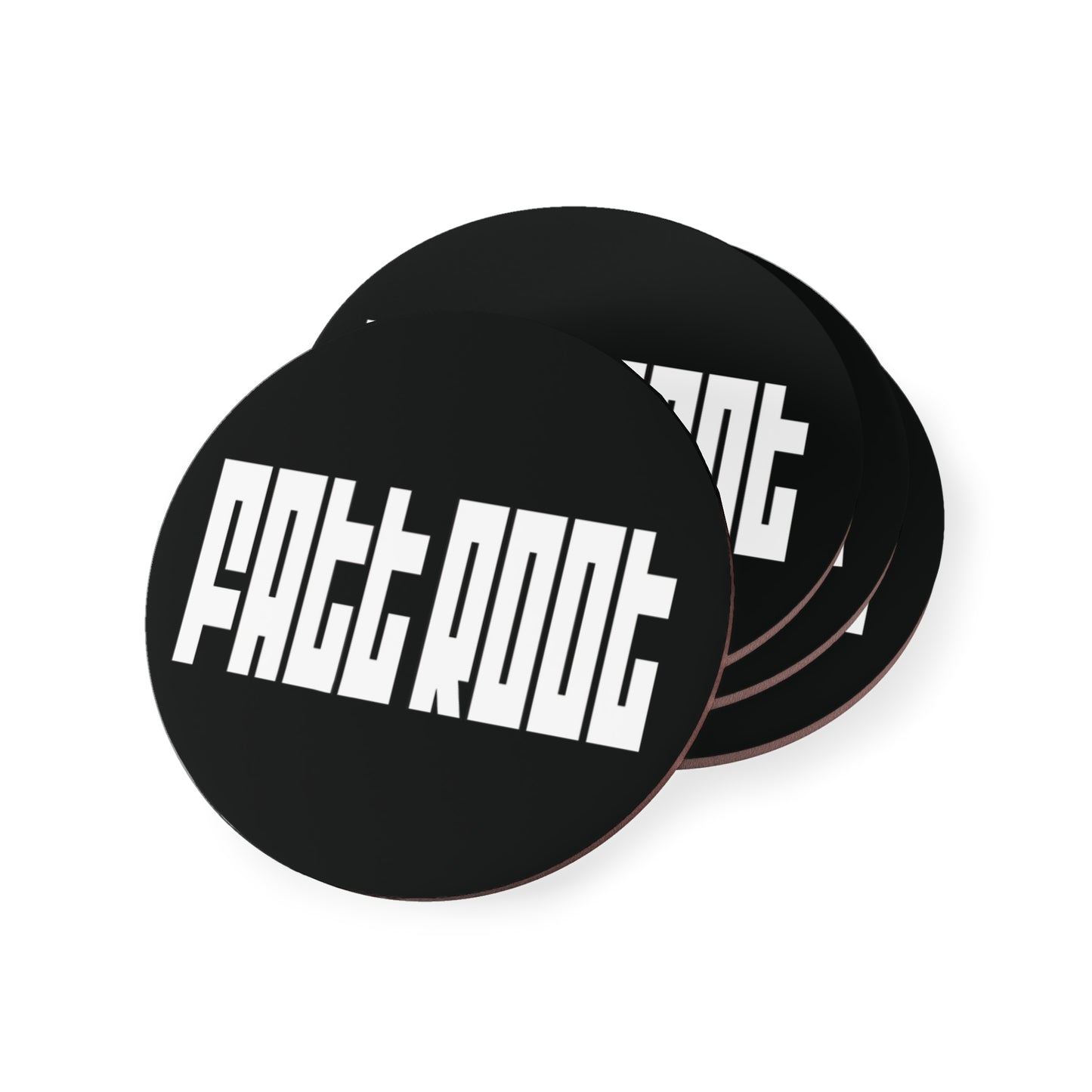 Fatt Root Classic Logo Coaster Set