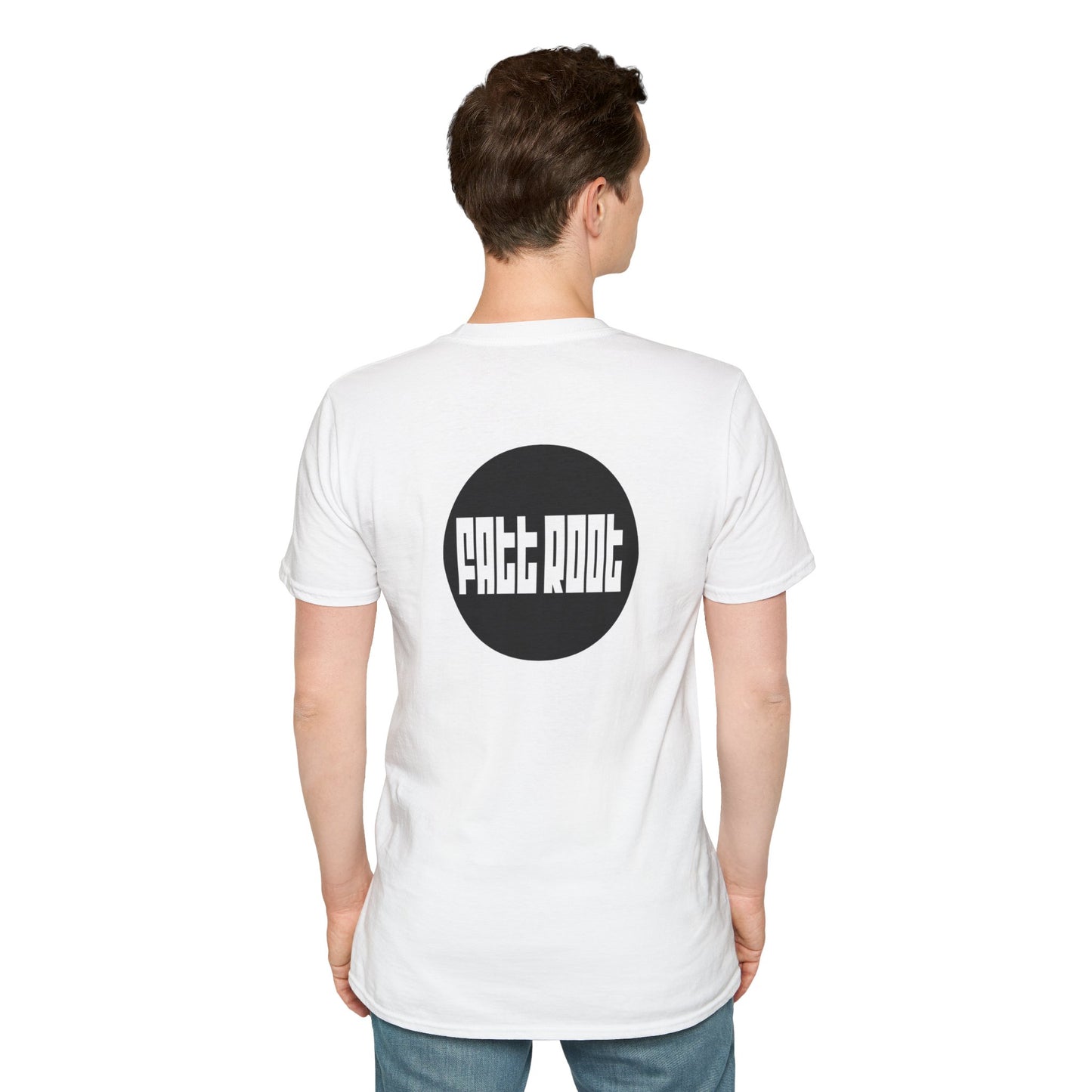 Fatt Root Unisex Softstyle T-Shirt | Casual Cotton Tee for Social Gatherings & Events