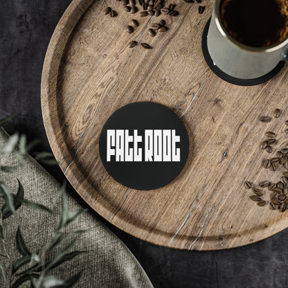Fatt Root Classic Logo Coaster Set