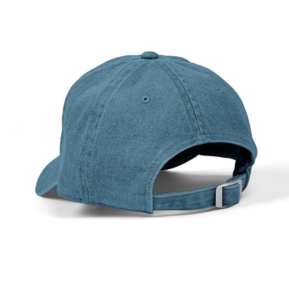 Embroidered Fatt Root Denim Hat - Stylish and Casual Social Cap for Everyday Wear