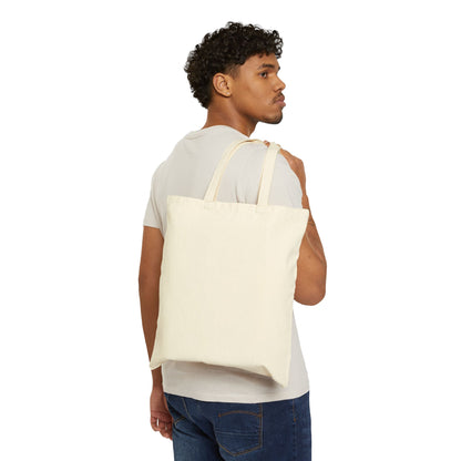 Fatt Root Cotton Canvas Tote Bag - Eco-Friendly Shopping & Everyday Use