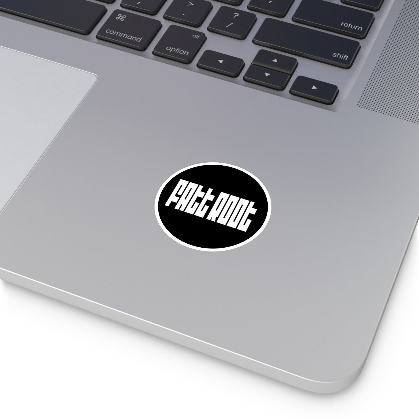 Fatt Root Round Stickers for Indoor & Outdoor Use | Fun Decor & Personalization